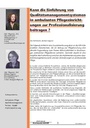 Kann die Einführung von Qualitätsmanagementsystemen in ambulanten Pflegeeinrichtungen zur Professionalisierung beitragen ?