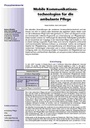 Mobile Kommunikationstechnologien für dieambulante Pflege