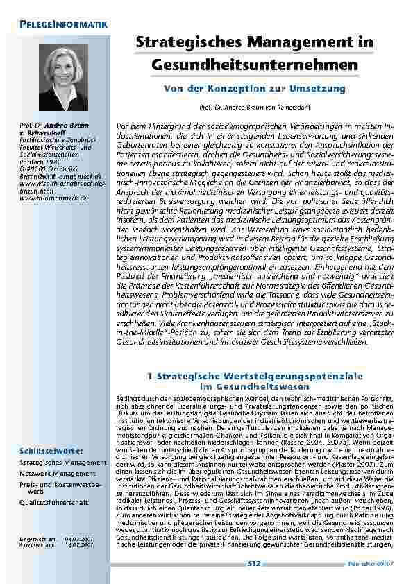 [doc_200367] Strategisches Management in GesundheitsunternehmenVon der Konzeption zur Umsetzung