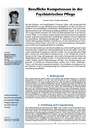 Berufliche Kompetenzen in der Psychiatrischen Pflege