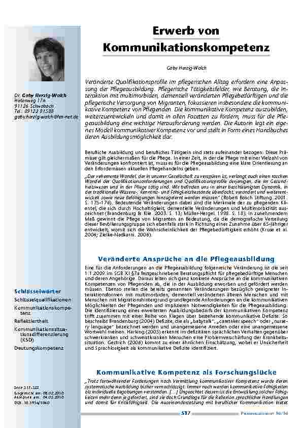 [doc_200036] Erwerb von Kommunikationskompetenz