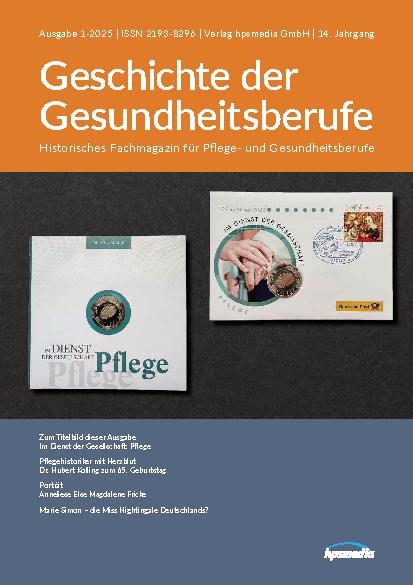 Geschichte der Gesundheitsberufe Heft 1-2025