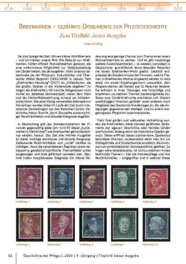 [doc_203151] Briefmarken – gezähnte Dokumente der Philateliegeschichte Zum Titelbild dieser Ausgabe
