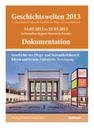 Geschichtswelten 2013