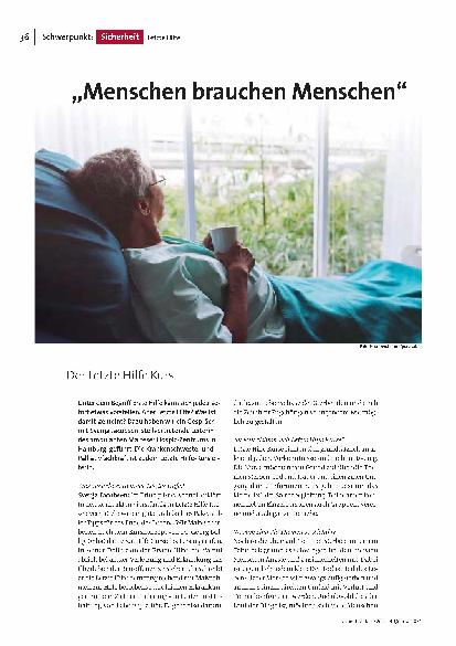 „Menschen brauchen Menschen“ Der Letzte-Hilfe-Kurs