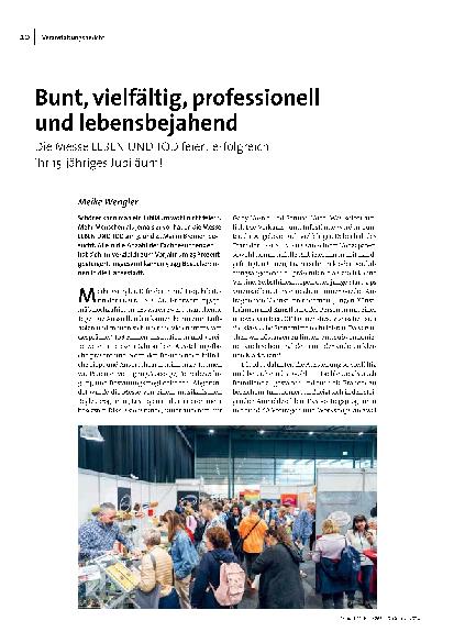 Bunt, vielfältig, professionell und lebensbejahend