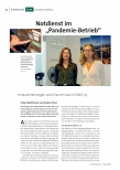 [doc_237727] Notdienst im „Pandemie-Betrieb“ - Herausforderungen und Chancen durch COVID-19