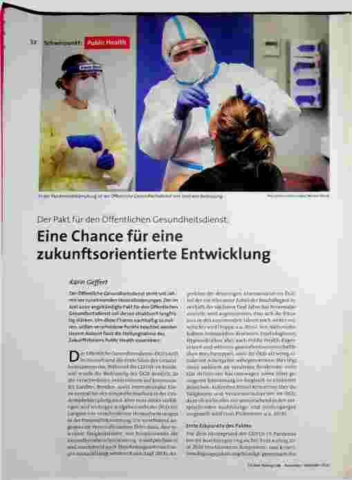 [doc_206293] Der Pakt für den Öffentlichen Gesundheitsdienst: Eine Chance für eine zukunftsorientierte Entwicklung