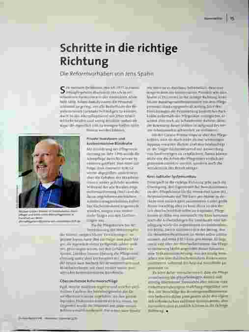 Schritte in die richtige Richtung