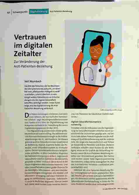 [doc_196402] Vertrauen im digitalen Zeitalter: Zur Veränderung der Arzt-Patienten-Beziehung