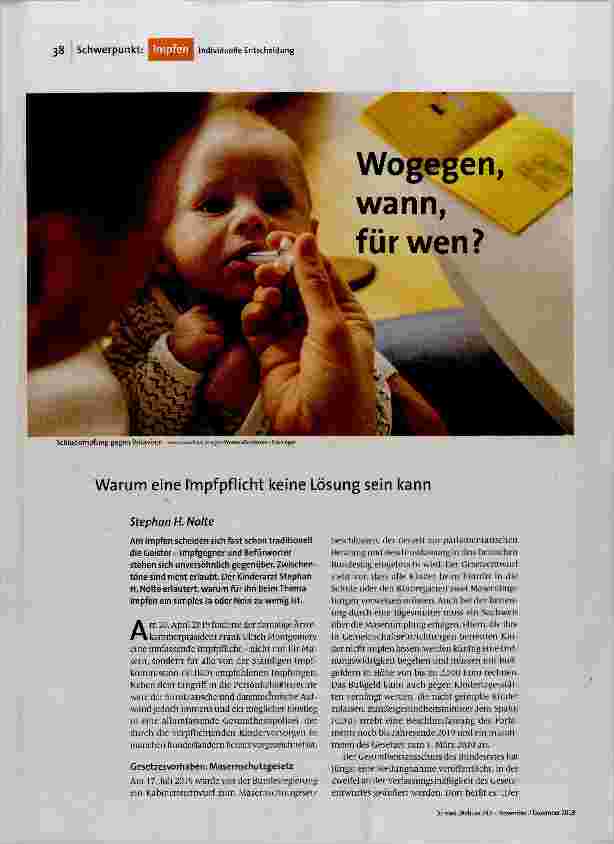 Wollen, wann, für wen?