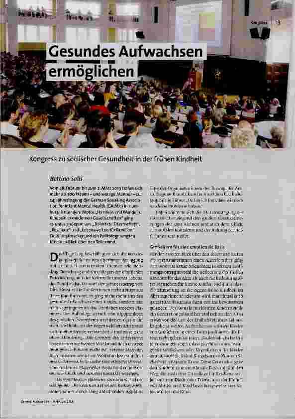 Gesundes Aufwachsen möglich