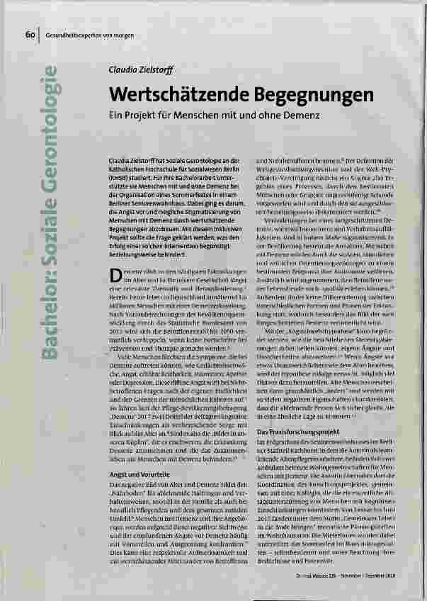 Wertschätzende Begegnungen