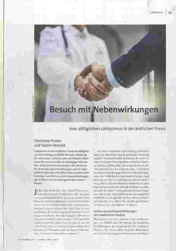 Besuch mit Nebenwirkungen