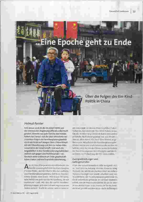 Eine Epoche geht zu Ende