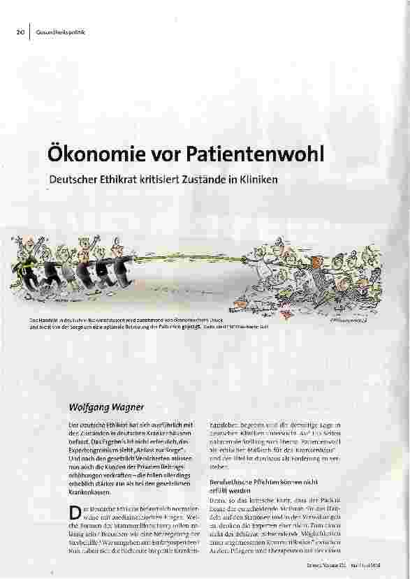 Ökonomie vor Patientenwohl