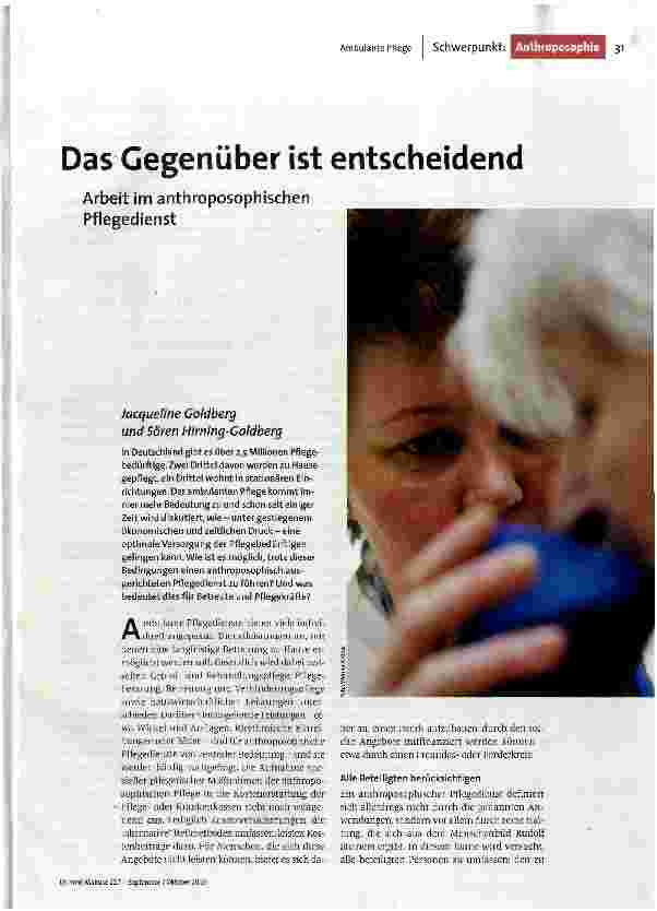 Das Gegenüber ist entscheidend