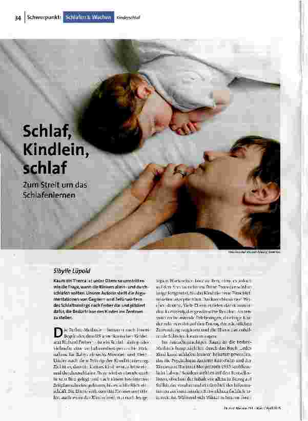 Schlaf, Kindlein, schlaf