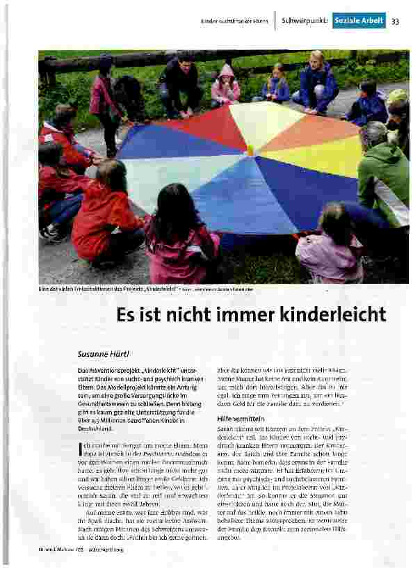 Es ist nicht immer kinderleicht