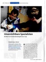 Unverzichtbare Spezialisten