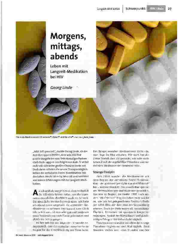 Morgens, mittags, abends