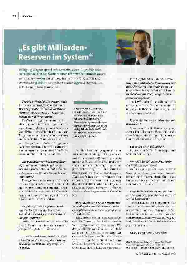 „Es gibt Milliarden-Reserven im System