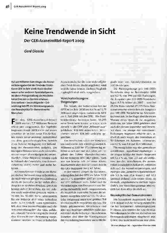 Keine Trendwende in Sicht