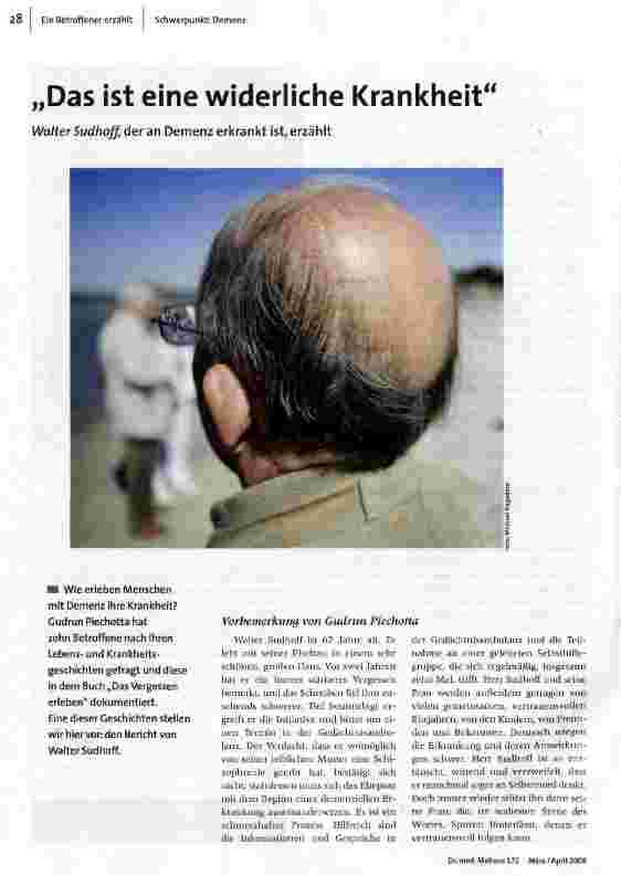 Das ist eine widerliche Krankheit