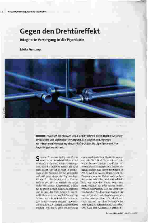 Gegen den Drehtüreffekt