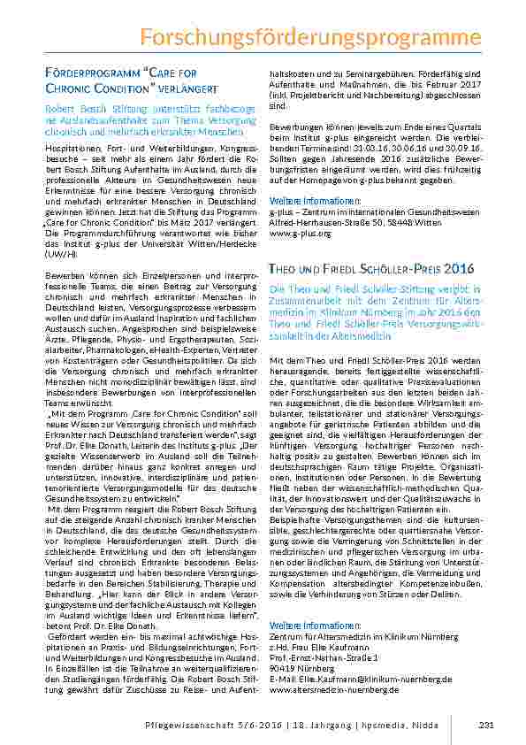 Forschungsförderung